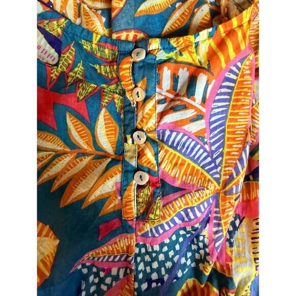 Cynthia Rowley Tropical Floral Tank – Size Large - Picture 9 of 11